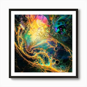 Fractal Art Art Print