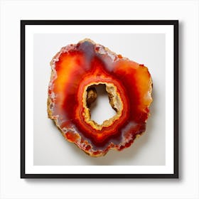 Geode 7 Art Print