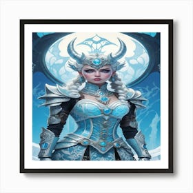 Ice Queen Art Print