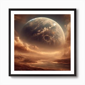 Alien Planet Art Print