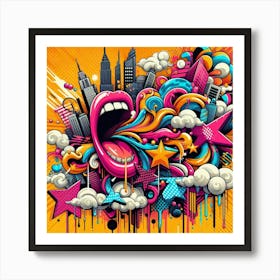 Urban Art Art Print