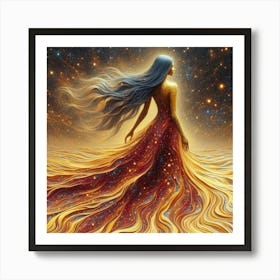 Dream Of A Woman Art Print