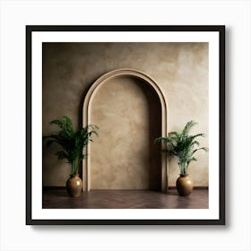 Archway Stock Videos & Royalty-Free Footage 9 Art Print