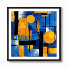 Abstract Painting 303 Art Print