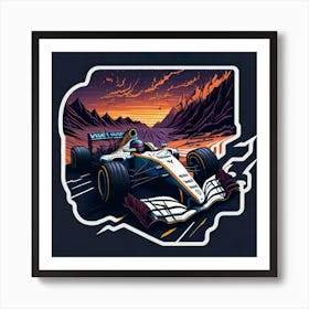 Artwork Graphic Formula1 (92) Art Print