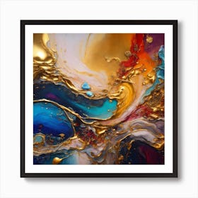 Abstract - Abstract Stock Videos & Royalty-Free Footage Art Print