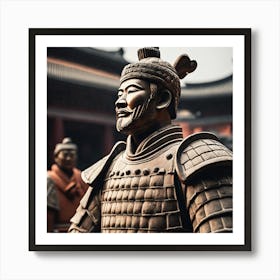 Chinese Warrior Art Print