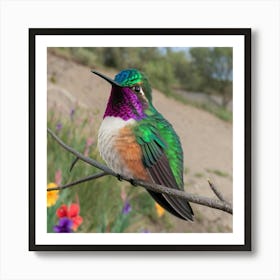 Hummingbird Art Print