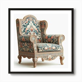 Wing Chair Art Print