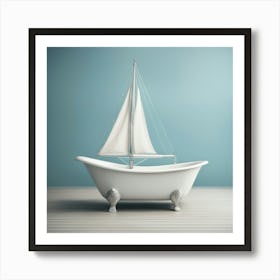 Sailtub Art Print