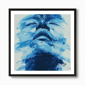 Blue Water 1 Art Print