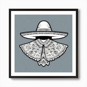 Mexican Hat 6 Art Print