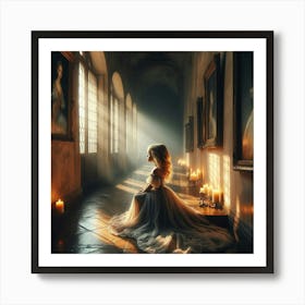 Child In The Hall 2 Art Print