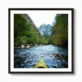 Firefly River, Landscapes, Trekking, Kayak, Water, Mountain, Rafting, Adventure, Nature, Exploration (8) Art Print