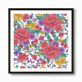 Flowers Art Print