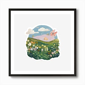 Garden In The Sky Art Print