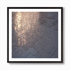 Floor In The Rain Art Print