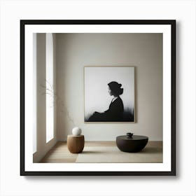 Portrait Of A Woman 1 Art Print