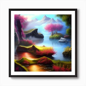 Beautiful Nature Scene Art Print