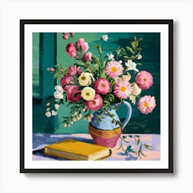 Vibrant design Oleanders, Vincent Van Gogh Dining Room Art Print Póster