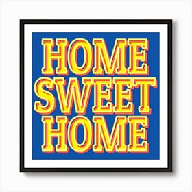 Home Sweet Home Lighting Art Print