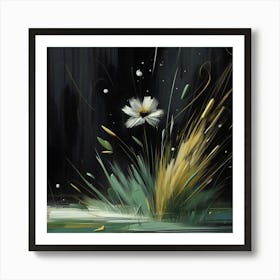 Single Flower (6) Art Print