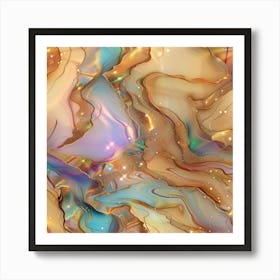 Luxe Marble (8) Art Print