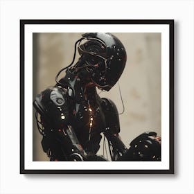 Robot - Concept Art Art Print