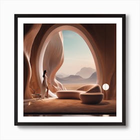 Room In The Desert Art Print