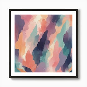 Abstract Watercolor Painting 33 Art Print