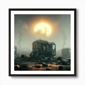 Apocalypse City 1 Art Print