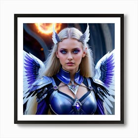 Angel 7 Art Print