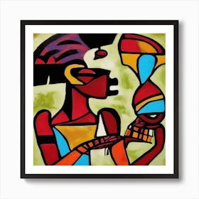 African Art #13 Art Print