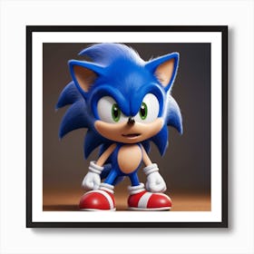 Sonic The Hedgehog Art Print