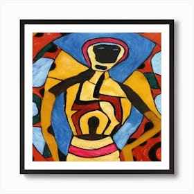 African Art #3 Art Print