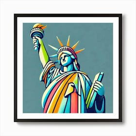 Statue Of Liberty 3 Art Print