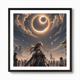 Eclipse Of The Sun 8 Art Print