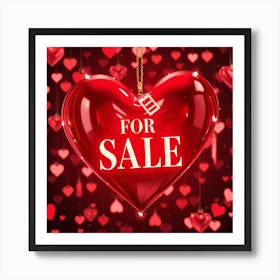 Heart For Sale Art Print