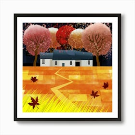 Autumn Nights Art Print