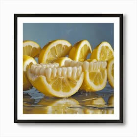 Lemon Teeth 1 Art Print