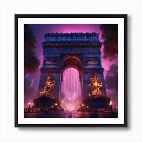 Arc De Triomphe Art Print