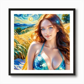 Starry Nightgh Art Print