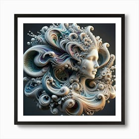 Fractal Art 7 Art Print