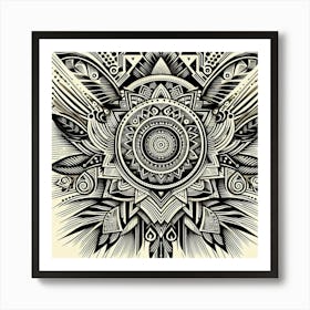 Mandala Art Print