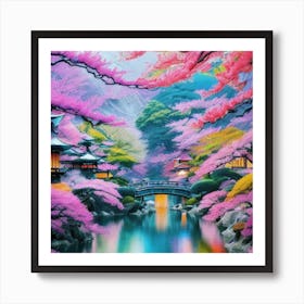 Cherry Blossoms 2 Art Print