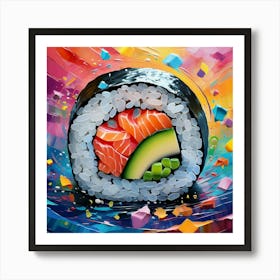 Sushi Art 7 Art Print