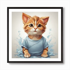 Leonardo Diffusion Xl Draw Cute And Attractive Illustrations O 0 Art Print