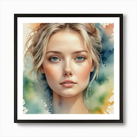 Watercolor Painting 10 Art Print