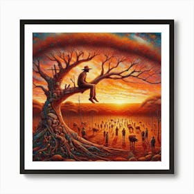 Outback 'The Tree Of Life' Art Print