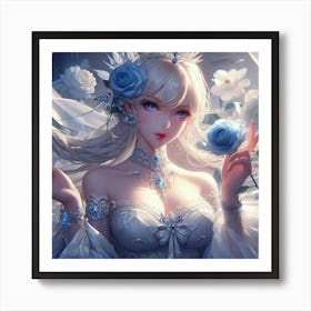 Anime Girl 6 Art Print